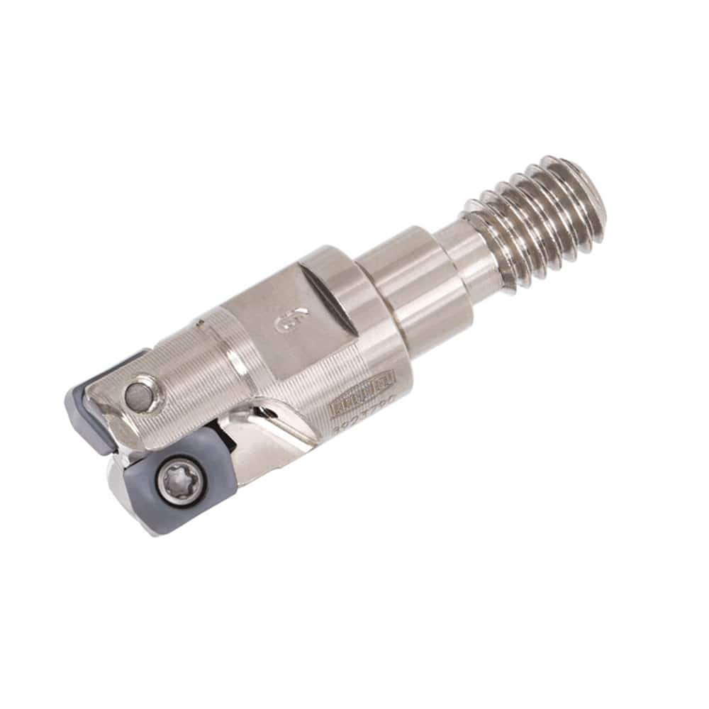 Tungaloy - Indexable High-Feed End Mills Cutting Diameter (mm): 12 Cutting Diameter (Inch): 0.3270 - A1 Tooling