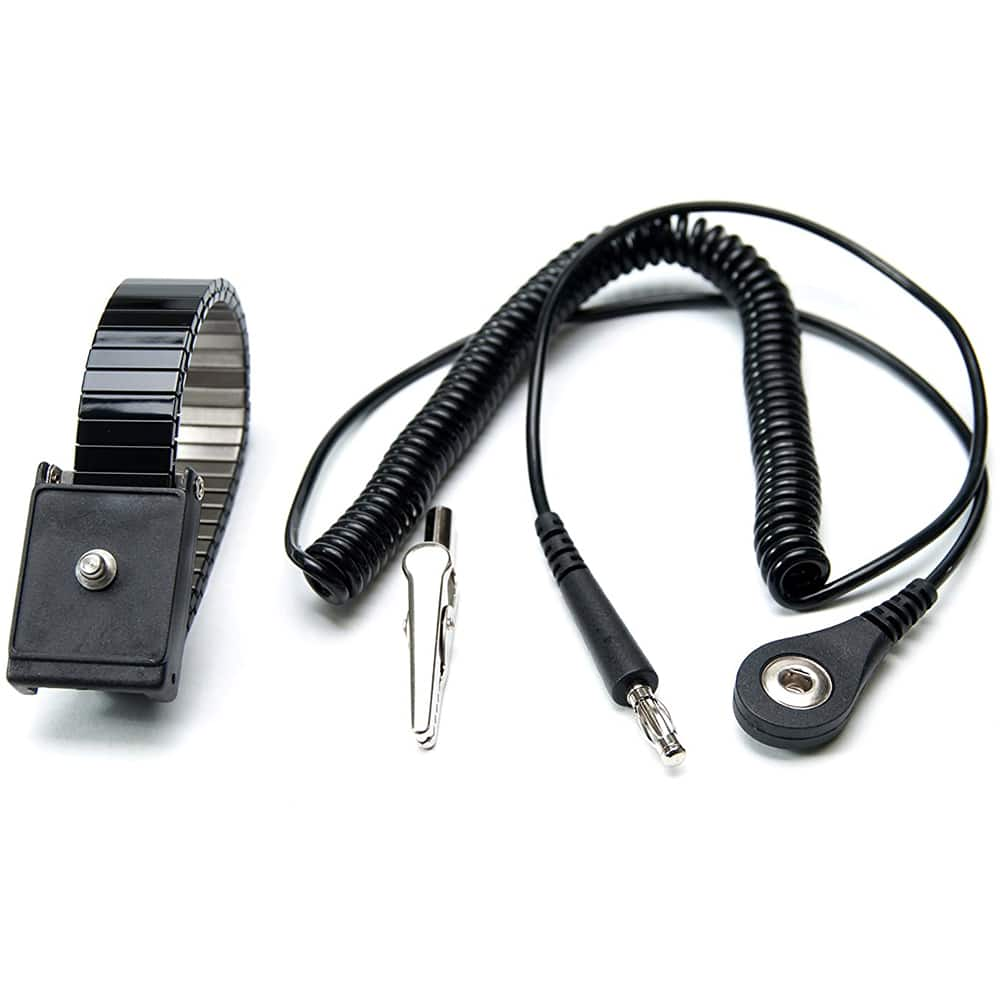 Bertech - Grounding Wrist Straps Includes Grounding Cord: No Grounding Cord Length (Feet): 12.00 - A1 Tooling