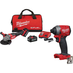 Milwaukee Tool - Angle & Disc Grinders Type of Power: Cordless Wheel Diameter (Inch): 4-1/2 - 6 - A1 Tooling