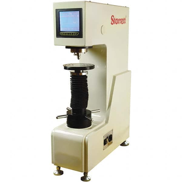 Starrett - Bench Top Hardness Testers Scale Type: Brinell Minimum Hardness: 650 HBW - A1 Tooling