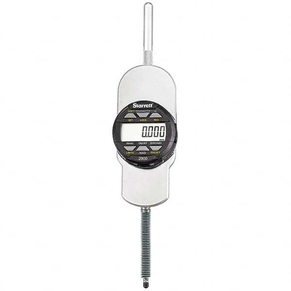 Starrett - Electronic Test Indicators Resolution (Decimal Inch): 0.00005 Minimum Measurement (Decimal Inch): 0.0000 - A1 Tooling