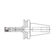 HBT40D025L097T ENDMILL HOLDERS - A1 Tooling