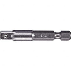 VEGA Industries - Hex Drive Handles, Holders & Extensions Type: Hex Adapter Style: Pin Lock - A1 Tooling