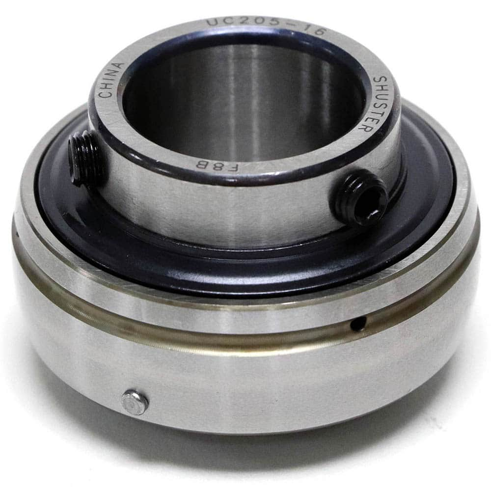 Shuster - UC206, 30mm ID x 62mm OD Insert Bearing - Exact Industrial Supply