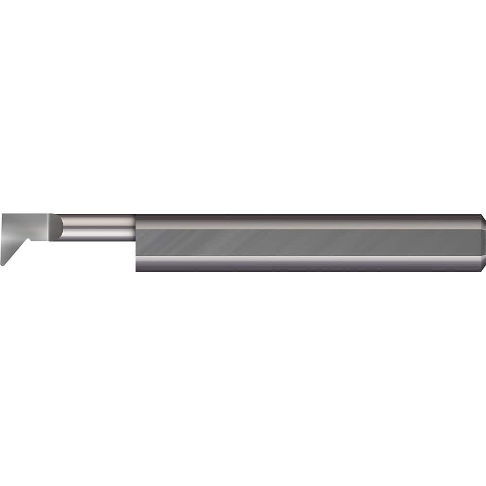 Profiling Tools; Minimum Bore Diameter (Decimal Inch): 0.1980; Maximum Bore Depth (Decimal Inch): 1; Radius: 0.0080; Overall Length (Decimal Inch): 2-1/2; Shank Diameter (Inch): 1/4; Projection: Projection; Finish/Coating: Uncoated; Projection (Decimal In