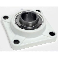 Shuster - SUCTF204-12, 3/4" ID, 3-3/8" OAL x 86" OAH, 4-Bolt Flange Bearing - Exact Industrial Supply