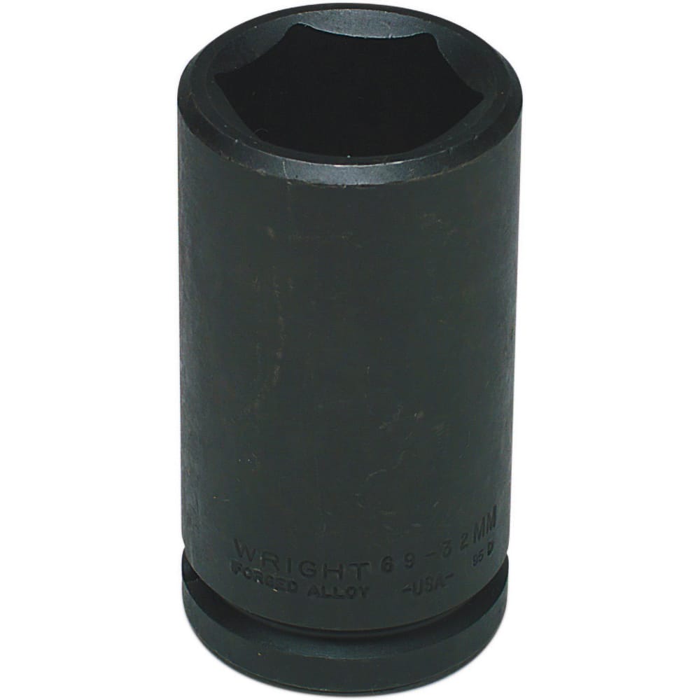 Wright Tool & Forge - Impact Sockets; Drive Size: 3/4 ; Size (mm): 31.0000 ; Type: Deep ; Style: Impact Socket ; Style: Impact Socket ; Style: Impact Socket - Exact Industrial Supply