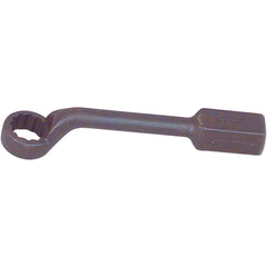 Wright Tool & Forge - Box Wrenches; Wrench Type: Striking ; Tool Type: Offset ; Size (Inch): 1-3/16 ; Number of Points: 12 ; Head Type: Single End ; Finish/Coating: Black - Exact Industrial Supply