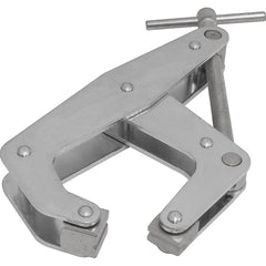 Kant Twist - Cantilever Clamps; Handle Style: T-Handle ; Maximum Opening Capacity (Inch): 6 ; Open Throat Depth (Inch): 5 ; Closed Throat Depth (Inch): 5 ; Jaw Material: Stainless Steel ; Load Capacity (Lb.): 2000.000 - Exact Industrial Supply