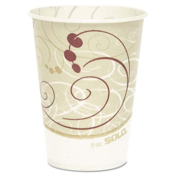 DART - Waxed Paper Cold Cups, 9 oz, Symphony Design, 100/Bag - A1 Tooling