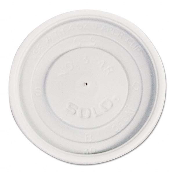 DART - Polystyrene Vented Hot Cup Lids, 4 oz Cups, White, 100/Pack, 10 Packs/Carton - A1 Tooling