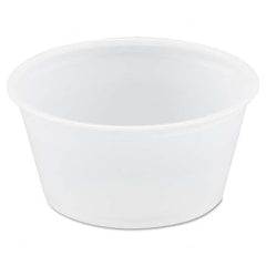 DART - Polystyrene Portion Cups, 2 oz, Translucent, 250/Bag, 10 Bags/Carton - A1 Tooling