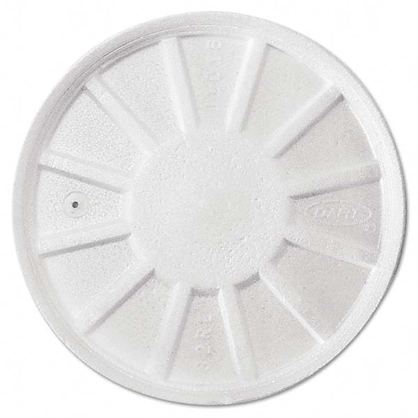 DART - Vented Foam Lids 8-44 oz Cups White 50/bag 10 Bags/Carton - A1 Tooling