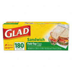 Glad - Reclosable Food & Sandwich Bags Volume Capacity: 1 Gal. Width (Inch): 6-1/2 - A1 Tooling