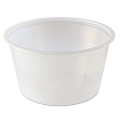 Fabri-Kal - Portion Cups, 4 oz, Clear, 125/Sleeve, 20 Sleeves/Carton - A1 Tooling