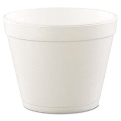 DART - Foam Containers, Foam, 24 oz, White, 25/Bag, 20 Bags/Carton - A1 Tooling