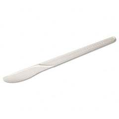 ECO PRODUCTS - Plantware Renewable & Compostable Knife - 6", 50/PK, 20 PK/CT - A1 Tooling