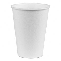 Dixie - PerfecTouch Hot/Cold Cups, 12 oz, White, 50/Bag, 20 Bags/Carton - A1 Tooling