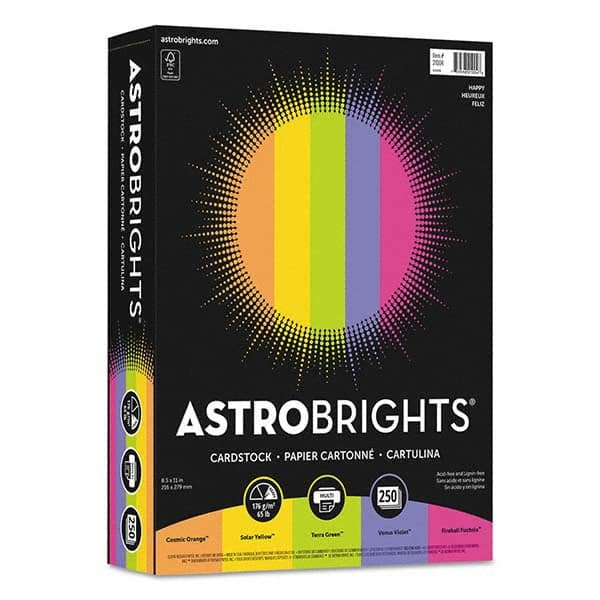 Astrobrights - Office Machine Supplies & Accessories Office Machine/Equipment Accessory Type: Card Stock For Use With: Copiers; Inkjet Printers; Laser Printers - A1 Tooling