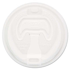 DART - Optima Reclosable Lid, 12-24 oz Foam Cups, White, 100/Bag - A1 Tooling