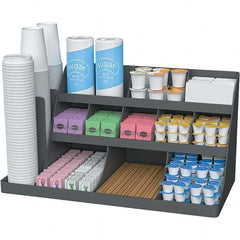 Mind Reader - Condiments & Dispensers Breakroom Accessory Type: Condiment Dispenser Breakroom Accessory Description: Extra Large Coffee Condiment and Accessory Organizer - A1 Tooling