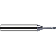 Fraisa - 0.5mm Diam 2 Flute Solid Carbide 0.1mm Corner Radius End Mill - A1 Tooling