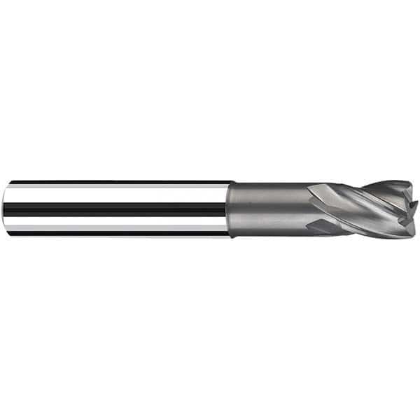 Fraisa - 10mm Diam 4 Flute Solid Carbide 2mm Corner Radius End Mill - A1 Tooling