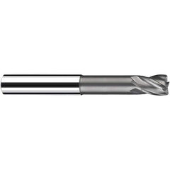 Fraisa - 2mm Diam 4 Flute Solid Carbide 0.2mm Corner Radius End Mill - A1 Tooling