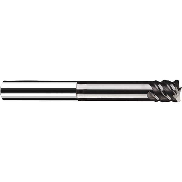 Fraisa - 3/8" Diam 4 Flute Solid Carbide 0.03" Corner Radius End Mill - A1 Tooling