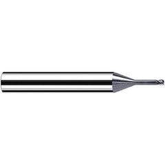 Fraisa - 2mm Diam 4 Flute Solid Carbide 0.5mm Corner Radius End Mill - A1 Tooling