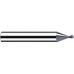 Fraisa - 0.5mm Diam 2 Flute Solid Carbide 0.05mm Corner Radius End Mill - A1 Tooling