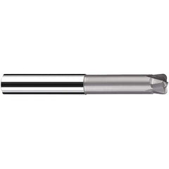 Fraisa - 8mm Diam Solid Carbide Single End 4 Flute High-Feed End Mill - A1 Tooling