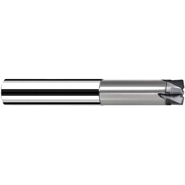 Fraisa - 10mm Diam Solid Carbide Single End 4 Flute High-Feed End Mill - A1 Tooling