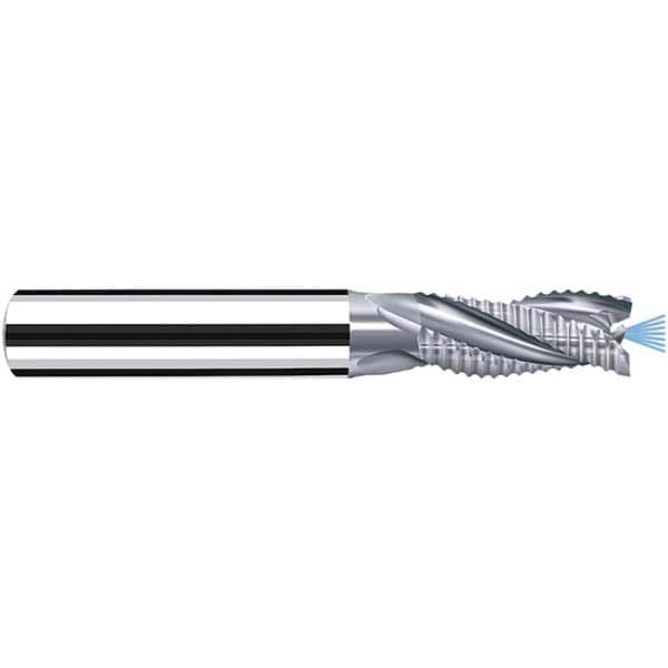 Fraisa - 8mm Diam, 18mm LOC, 3 Flute Solid Carbide Roughing Square End Mill - A1 Tooling