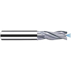 Fraisa - 8mm Diam, 18mm LOC, 3 Flute Solid Carbide Roughing Square End Mill - A1 Tooling