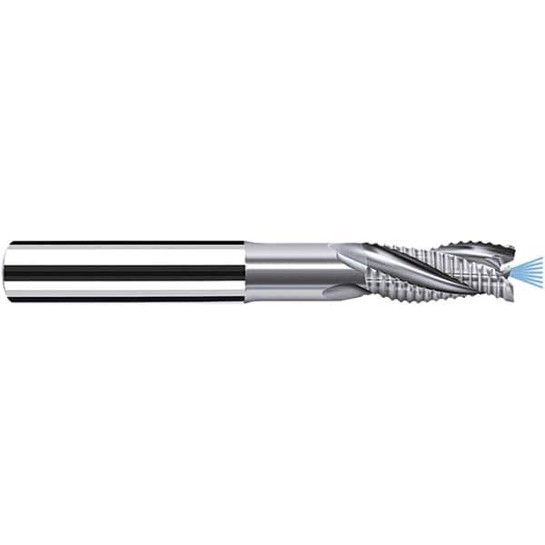 Fraisa - 6mm Diam, 13mm LOC, 3 Flute Solid Carbide Roughing Square End Mill - A1 Tooling