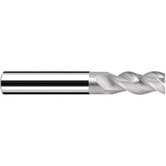 Fraisa - 3/8" Diam 3 Flute Solid Carbide 0.06" Corner Radius End Mill - A1 Tooling