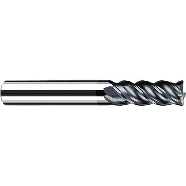 Fraisa - 3/16" Diam 4 Flute Solid Carbide 0.02" Corner Radius End Mill - A1 Tooling