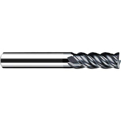 Fraisa - 1/8" Diam 4 Flute Solid Carbide 0.01" Corner Radius End Mill - A1 Tooling