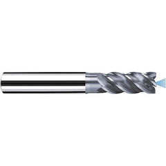 Fraisa - 3/8" Diam 4 Flute Solid Carbide 0.008" Corner Radius End Mill - A1 Tooling