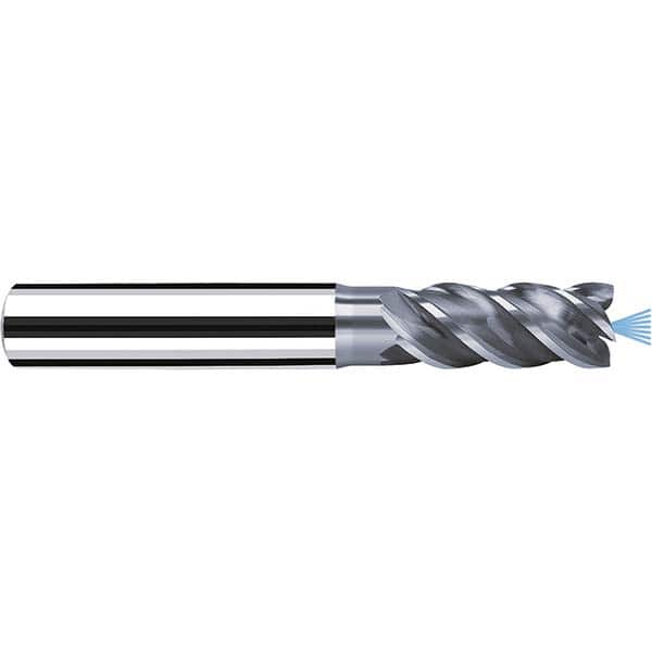 Fraisa - 5/16" Diam 4 Flute Solid Carbide 0.006" Corner Radius End Mill - A1 Tooling