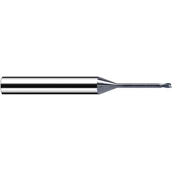 Fraisa - 0.4mm, 6mm LOC, 57mm OAL, 2 Flute Solid Carbide Square End Mill - A1 Tooling