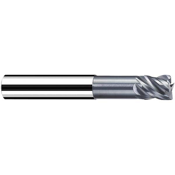 Fraisa - 12mm Diam 4 Flute Solid Carbide 1.5mm Corner Radius End Mill - A1 Tooling