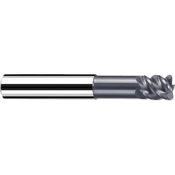 Fraisa - 5/16" Diam 4 Flute Solid Carbide 0.02" Corner Radius End Mill - A1 Tooling