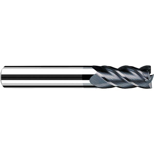 Fraisa - 3/16, 3/8" LOC, 3/16" Shank Diam, 2" OAL, 4 Flute Solid Carbide Square End Mill - A1 Tooling