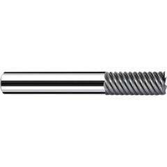 Fraisa - 1/8, 1/4" LOC, 1/8" Shank Diam, 2-1/4" OAL, 5 Flute Solid Carbide Square End Mill - A1 Tooling