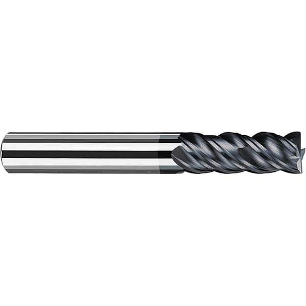 Fraisa - 1/2, 1-1/4" LOC, 1/2" Shank Diam, 3-1/4" OAL, 4 Flute Solid Carbide Square End Mill - A1 Tooling