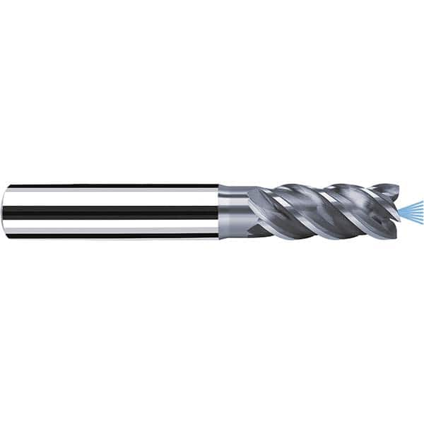 Fraisa - 1/2" Diam 4 Flute Solid Carbide 0.008" Corner Radius End Mill - A1 Tooling