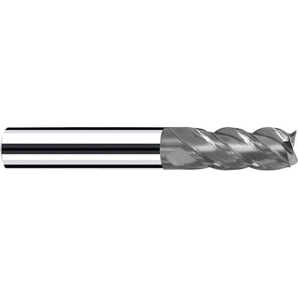 Fraisa - 3/8, 7/8" LOC, 3/8" Shank Diam, 3" OAL, 4 Flute Solid Carbide Square End Mill - A1 Tooling