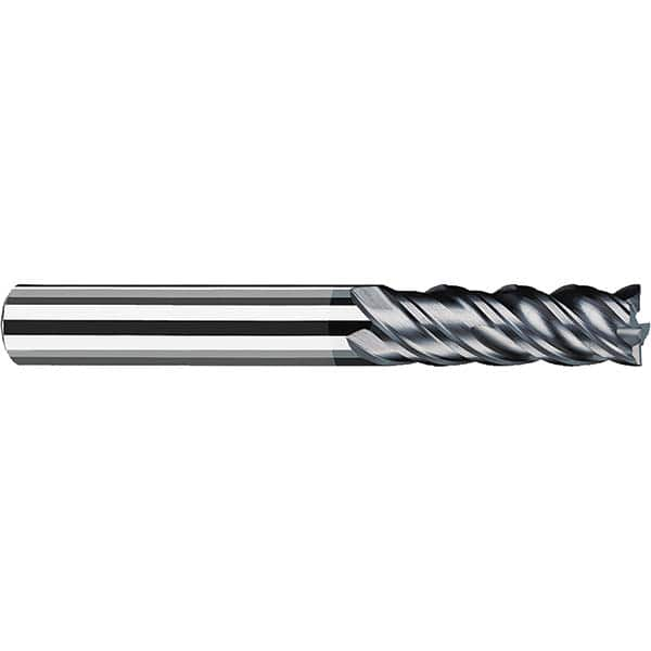 Fraisa - 1/2, 1-1/2" LOC, 1/2" Shank Diam, 3-3/4" OAL, 4 Flute Solid Carbide Square End Mill - A1 Tooling